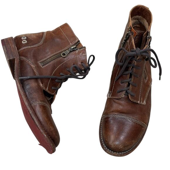 Bed Stu Bonnie Boots In Teak Rustic - Picture 2 of 13